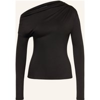 PATRIZIA PEPE Patrizia Pepe One-Shoulder-Shirt Maglia schwarz