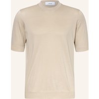 LARDINI Strickshirt beige