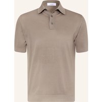 LARDINI Lardini Piqué-Poloshirt beige