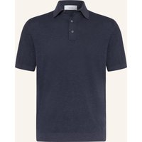 LARDINI Lardini Piqué-Poloshirt blau