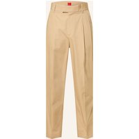 HUGO Hose Celeg Straight Fit beige