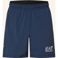 EA7 EMPORIO ARMANI Tennisshorts blau