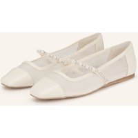 Dolce Vita Dolce Vita Mary-Jane-Ballerinas Mit Schmuckperlen weiss