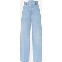 Dondup Wide Leg Jeans Alek blau