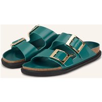 Birkenstock Birkenstock Pantoletten Arizona Droplet Buckle gruen