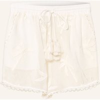 FARM RIO Farm Rio Shorts White Palm weiss