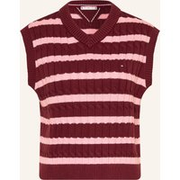 Tommy Hilfiger Tommy Hilfiger Pullunder rot