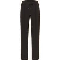 comma Hose Im Jogging-Stil schwarz
