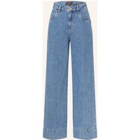 windsor. Wide Leg Jeans blau
