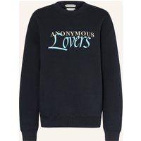 JW ANDERSON Jw Anderson Oversized-Sweatshirt Anonymous Lovers schwarz