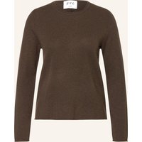 FTC CASHMERE Cashmere-Pullover braun