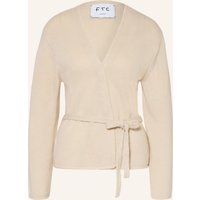 FTC CASHMERE Ftc Cashmere Strickhülle Aus Cashmere beige