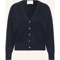 FTC CASHMERE Strickjacke Aus Cashmere blau