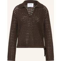 FTC CASHMERE Cashmere-Pullover braun