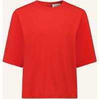 FTC CASHMERE Strickshirt Aus Cashmere rot