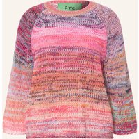 FTC CASHMERE Pullover Mit Cashmere rot