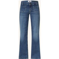 CAMBIO Wide Leg Jeans Tess blau