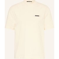 JACQUEMUS Jacquemus T-Shirt Le Tshirt Gros Grain beige