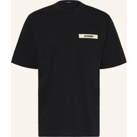 JACQUEMUS Jacquemus T-Shirt Le Tshirt Gros Grain schwarz