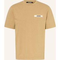 JACQUEMUS Jacquemus T-Shirt Le Tshirt Gros Grain braun