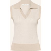 Selected Femme Selected Femme Stricktop beige