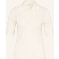 Selected Femme Selected Femme Strick-Poloshirt weiss
