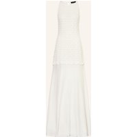 Marc Cain Strickkleid Mit Glitzergarn weiss