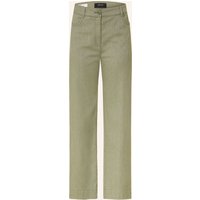 Marc Cain 7/8-Hose Wukari Mit Leinen gruen