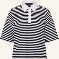 Marc Cain Strick-Poloshirt blau
