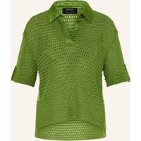 Marc Cain Strickshirt Mit Glitzergarn gruen