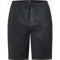 Strellson Strellson Shorts Kaji Relaxed Fit Mit Leinen blau