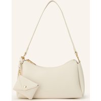 Seidenfelt Seidenfelt Schultertasche Meloy Mit Pouch weiss