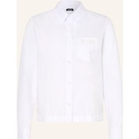 Joop! Joop! Hemdbluse Bella Mit Schmucksteinen weiss