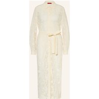 MAX & Co. Max & Co. Hemdblusenkleid Cotalento Aus Spitze weiss