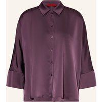 MAX & Co. Max & Co. Hemdbluse Onorata Aus Satin Mit 3/4-Arm lila