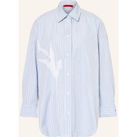 MAX & Co. Max & Co. Hemdbluse Canneti blau