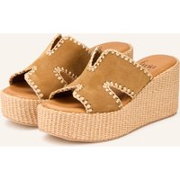 È MIA È Mia Plateau-Wedges beige