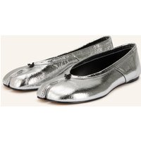 Maison Margiela Maison Margiela Ballerinas Tabi silber