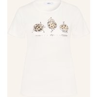 ZAÍDA Zaída T-Shirt Mit Schmucksteinen beige