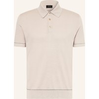 Brioni Brioni Strick-Poloshirt beige