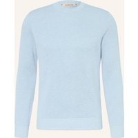 FIORONI Fioroni Pullover Mit Seide blau