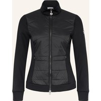 Sportalm Sportalm Sweatjacke Im Materialmix schwarz