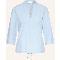 Sportalm Sportalm Blusenshirt Mit 3/4-Arm Und Schmucksteinen blau