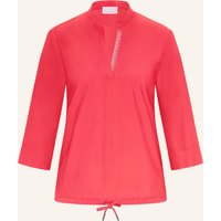 Sportalm Sportalm Blusenshirt Mit 3/4-Arm Und Schmucksteinen rot