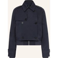 monari Trench-Jacke Mit Blende blau