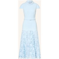 self-portrait Self-Portrait Kleid Mit Spitze blau
