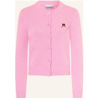 Ganni Strickjacke pink