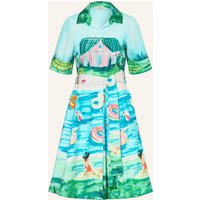 ANGOOR Angoor Hemdblusenkleid blau