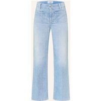 CAMBIO Bootcut Jeans Tess blau