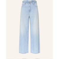 CAMBIO Wide Leg Jeans Palazzo blau
